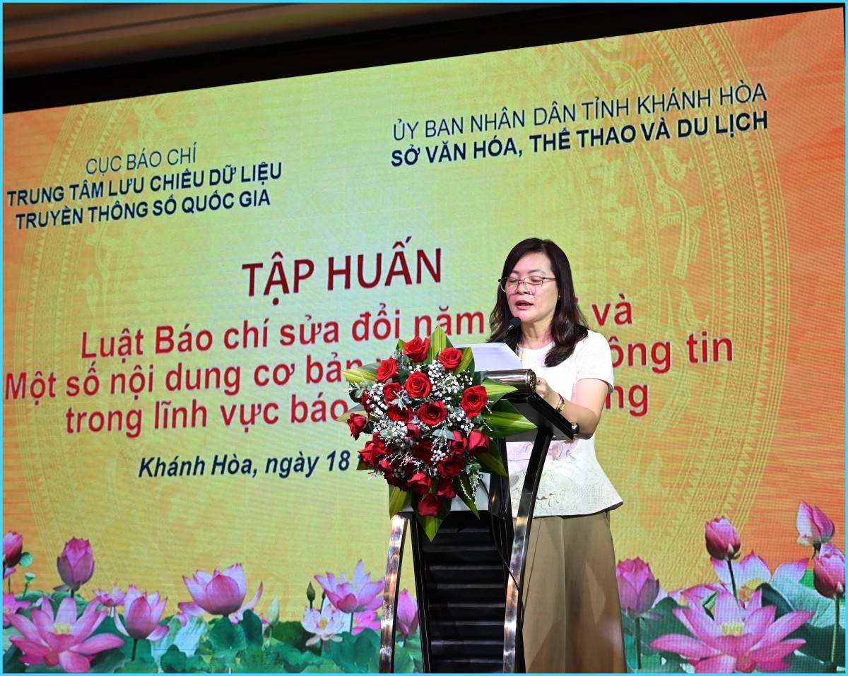 Khánh Hòa tập huấn Luật Báo chí sửa đổi năm 2025 và an toàn thông tin Khánh Hòa tập huấn Luật Báo chí sửa đổi năm 2025 và an toàn thông tin